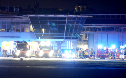 Für rund eine Stunde war der Flugbetrieb am Flughafen Stuttgart komplett unterbrochen.  - Foto: SDMG/dpa