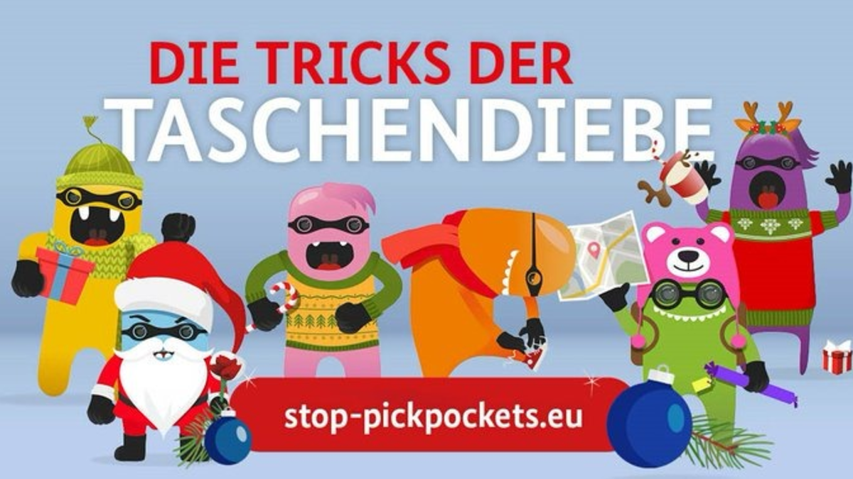 BPOL-TR: Taschendieben keine Chance bieten - die Bundespolizei Trier informiert - Foto: presseportal.de