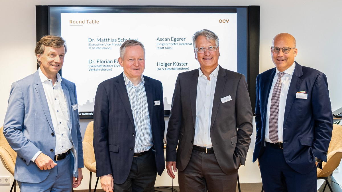 Neue Veranstaltungsreihe ACV Connect: Verkehrswende im Fokus - Foto: presseportal.de