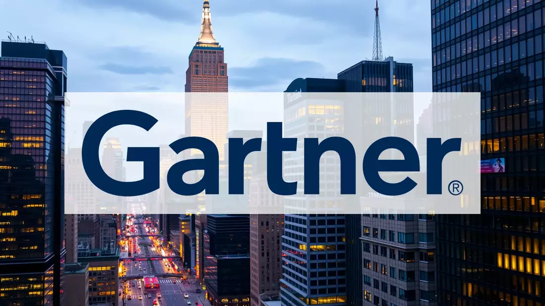 Gartner Shares Face Mounting Pressure as AI Disruption Intensifies Illustration mit AI erstellt übermittelt durch boerse-global.de