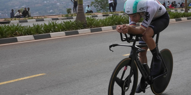 Der deutsche Radprofi Miguel Heidemann war Teil des deutschen Mixed-Teams bei der EM. (Archivbild)  - Foto: Jerome Delay/AP/dpa