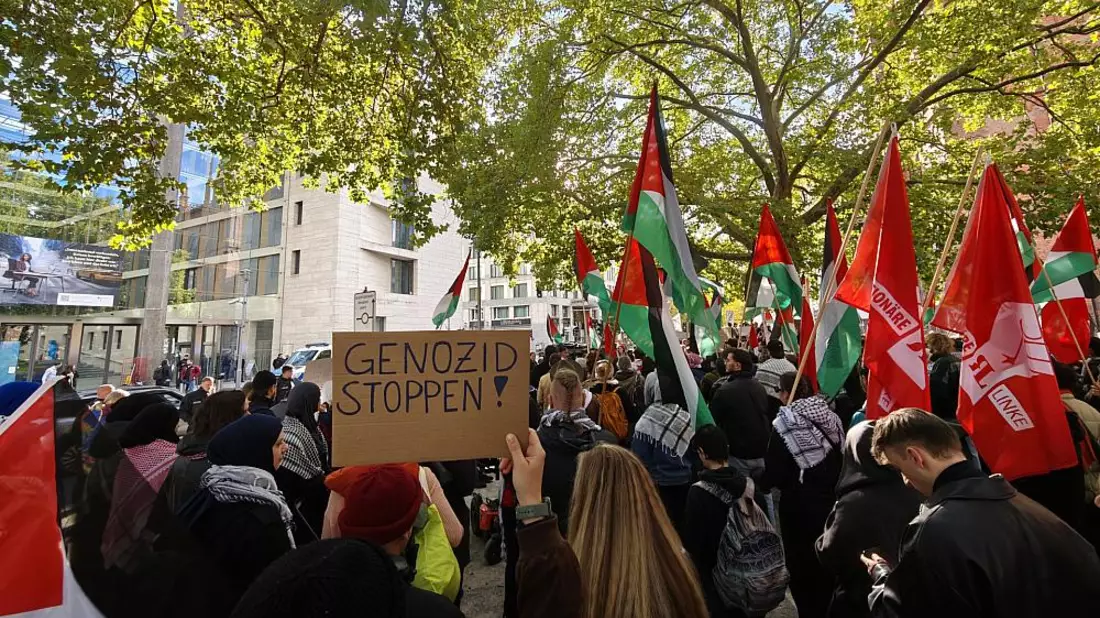 Pro-Palästina-Demo in Berlin am 02.10.2025 - Bild: über dts Nachrichtenagentur