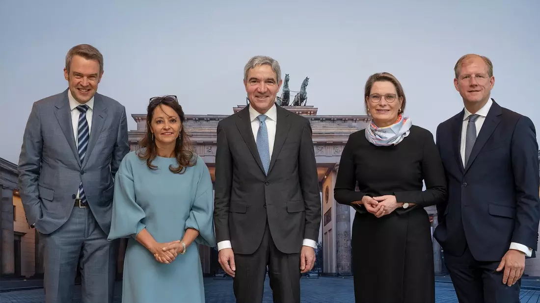 BVerfG-Präsident Harbarth zum Auftakt des 31. Weltkongresses des Notariats in Berlin: Notarinnen und Notare sind das Gesicht des Rechtsstaats, Justizministerin Hubig: Sie sind Bewahrer des Rechts. - Bild: presseportal.de