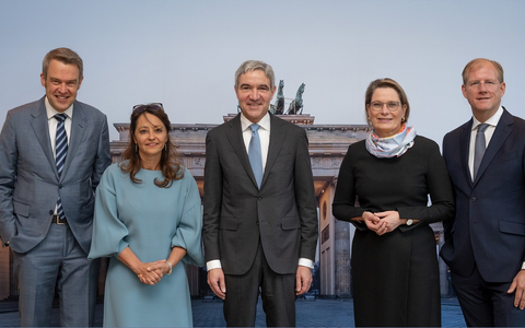 BVerfG-Präsident Harbarth zum Auftakt des 31. Weltkongresses des Notariats in Berlin: Notarinnen und Notare sind das Gesicht des Rechtsstaats, Justizministerin Hubig: Sie sind Bewahrer des Rechts. - Foto: presseportal.de