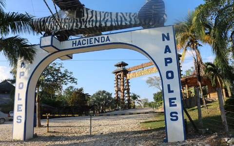 Die «Hacienda Nápoles» war das Luxusanwesen von Drogenboss Pablo Escobar. (Archivbild) - Foto: Sinikka Tarvainen/dpa