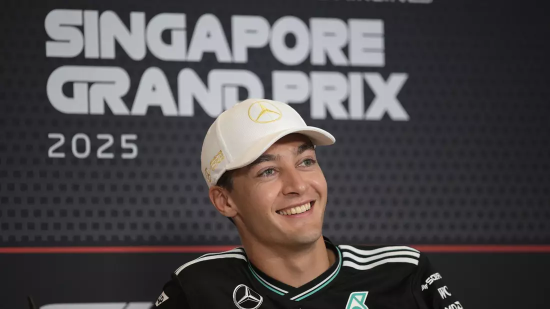 Fahrersprecher George Russell begrüßt die neue Hitze-Regel der Formel 1. - Bild: Then Chih Wey/XinHua/dpa