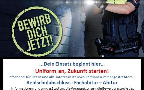 POL-EL: A30 / Bad Bentheim - Schülerpraktikanten erleben Praxistag bei Verkehrskontrolle - Foto: presseportal.de