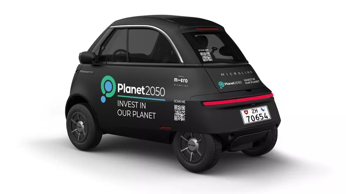 Start der bundesweiten Kampagne Invest in our Planet / Planet2050 und Microlino machen Net Zero konkret - Bild: presseportal.de