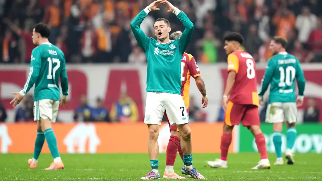 Bisher noch ohne Tor für den FC Liverpool: Florian Wirtz. - Bild: Adam Davy/PA Wire/dpa