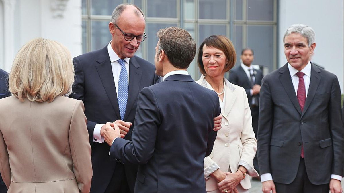 Friedrich Merz und Emmanuel Macron am 03.10.2025 - Foto: über dts Nachrichtenagentur