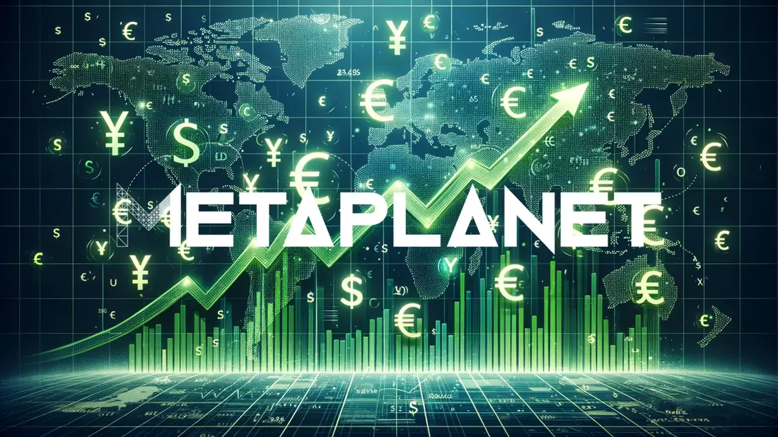 Metaplanet Shares Surge as Bitcoin Strategy Yields Record Returns Illustration mit AI erstellt übermittelt durch boerse-global.de