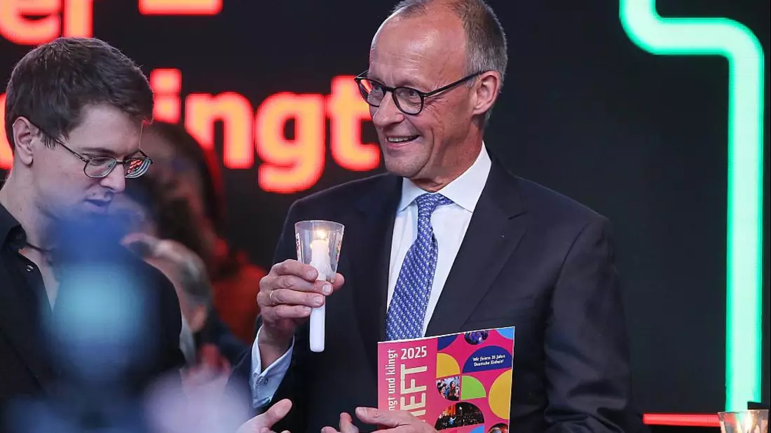Friedrich Merz am 03.10.2025 - Bild: über dts Nachrichtenagentur