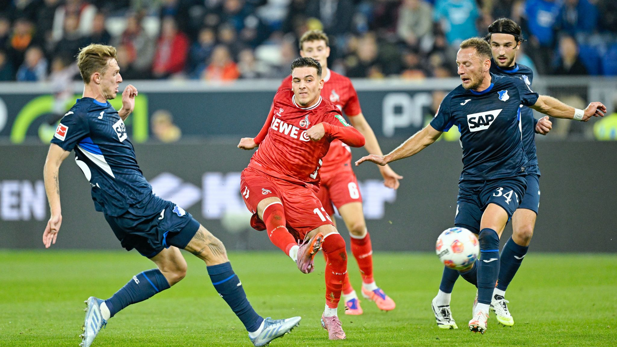 Bernardo machte sein 100. Bundesliga-Spiel für Hoffenheim. - Foto: Uwe Anspach/dpa