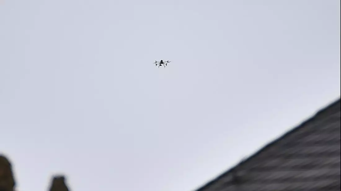 Drohne am 03.10.2025 - Bild: über dts Nachrichtenagentur