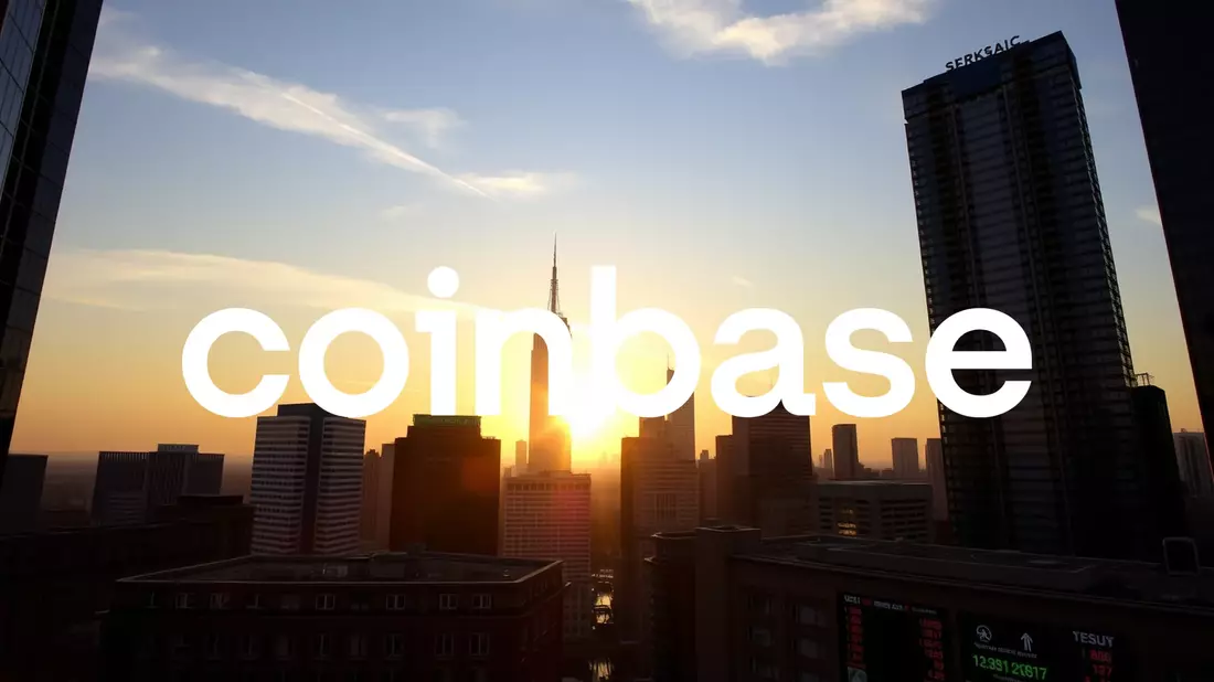Coinbase Shares Plunge Following Disappointing Quarterly Results Illustration mit AI erstellt übermittelt durch boerse-global.de