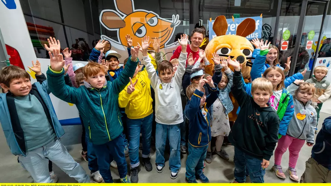 Ein MAUSgezeichneter Aktionstag: „Türen auf mit der Maus” begeisterte mit so vielen Angeboten wie nie - Bild: presseportal.de