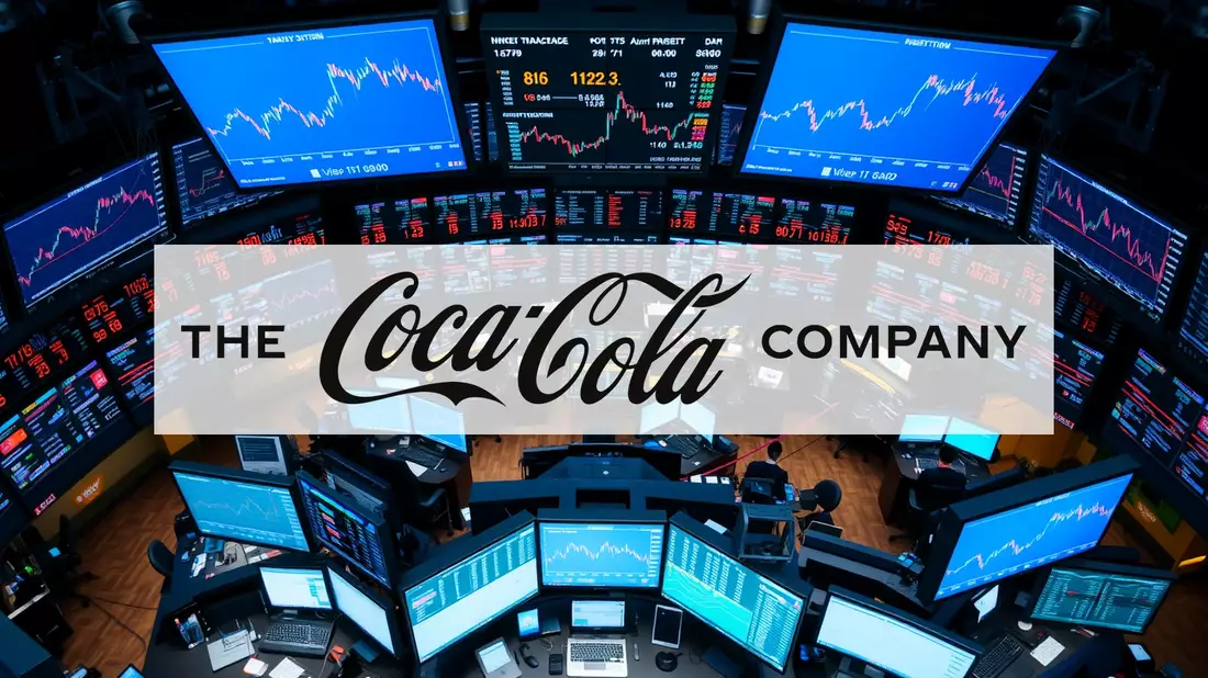 Coca-Cola Shares Approach Potential Turning Point Illustration mit AI erstellt übermittelt durch boerse-global.de