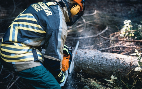 FW Hünxe: Sturmschaden - Foto: presseportal.de
