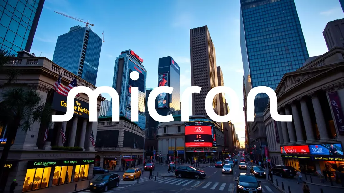 Memory Chip Leader Micron Capitalizes on AI Infrastructure Boom Illustration mit AI erstellt übermittelt durch boerse-global.de