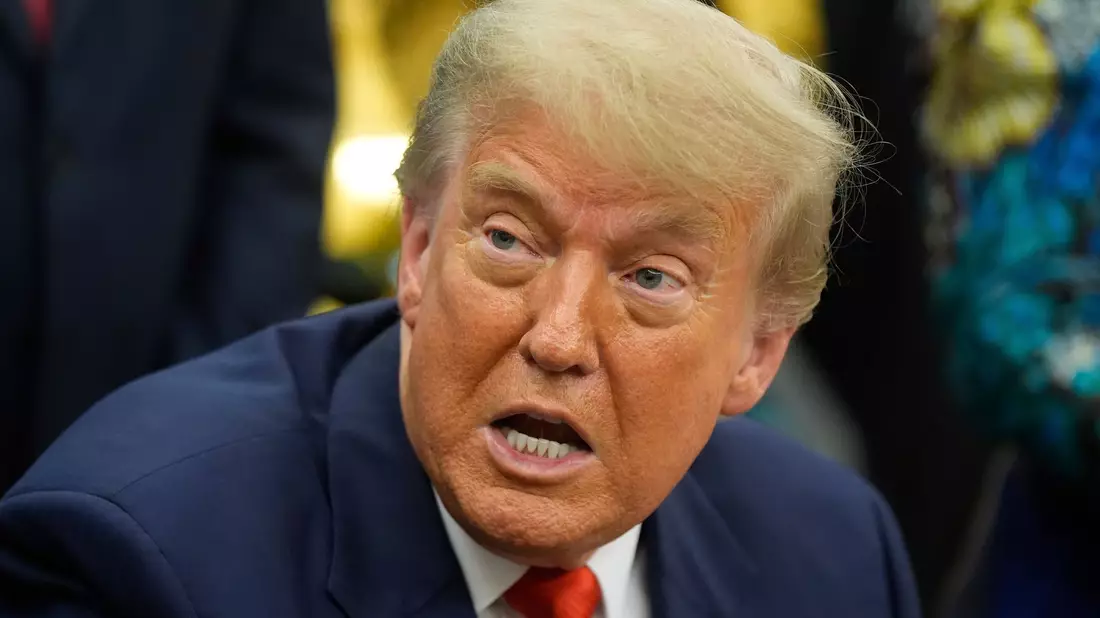 Ein Friedensstifter? US-Präsident Trump hält sich selbst für einen ausgezeichneten Nobelpreisträger. (Archivbild) - Bild: Manuel Balce Ceneta/AP/dpa