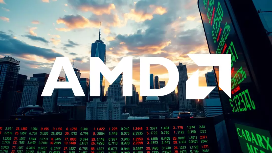 La acción de AMD: Entre rumores fallidos y alianzas estratégicas en el sector tecnológico Illustration mit AI erstellt übermittelt durch boerse-global.de