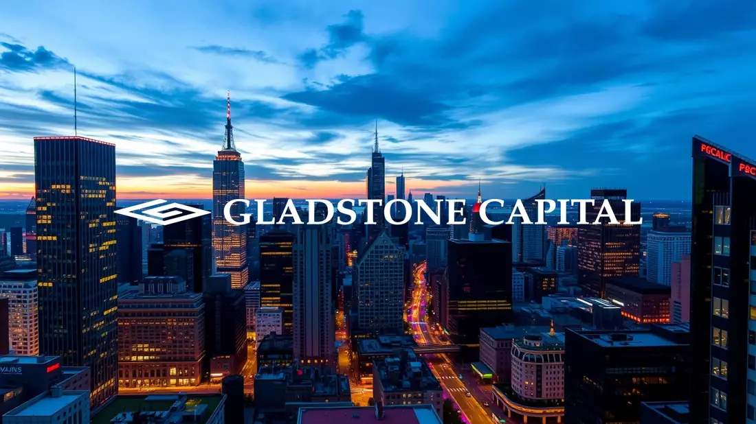 Gladstone Capital Shares Face Sustained Downward Pressure Illustration mit AI erstellt übermittelt durch boerse-global.de