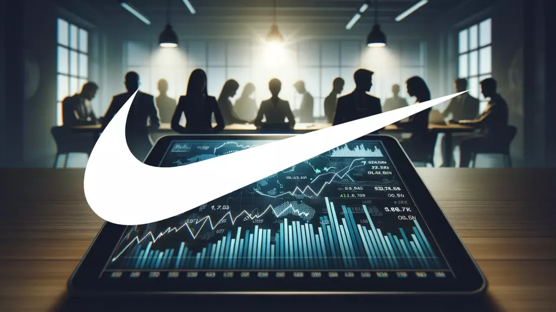 Nike’s Profitability Crisis: Behind the Superficial Recovery Illustration mit AI erstellt übermittelt durch boerse-global.de