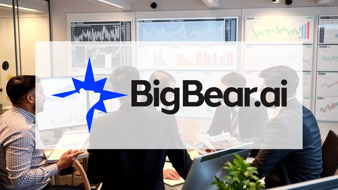 BigBear.ai Stock: Can Government Contracts Offset Financial Headwinds? Illustration mit AI erstellt übermittelt durch boerse-global.de