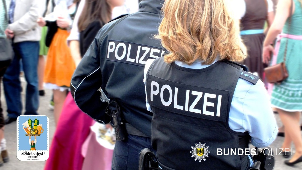 Bundespolizeidirektion München: Letzte Wiesn-Nachwehen: Gewalttäter, Exhibitionist und Anderes ... - Foto: presseportal.de