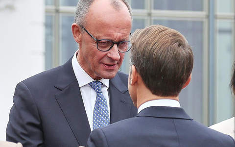 Friedrich Merz und Emmanuel Macron am 03.10.2025 - Foto: über dts Nachrichtenagentur