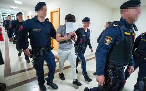 Eine Jugendgruppe soll eine Lehrerin vergewaltigt haben - nun stehen die jungen Männer vor Gericht. - Foto: Georg Hochmuth/APA/dpa