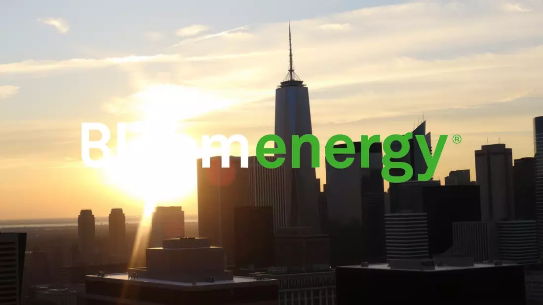 Fuel Cell Powerhouse Bloom Energy Surges on Massive AI Project News Illustration mit AI erstellt übermittelt durch boerse-global.de