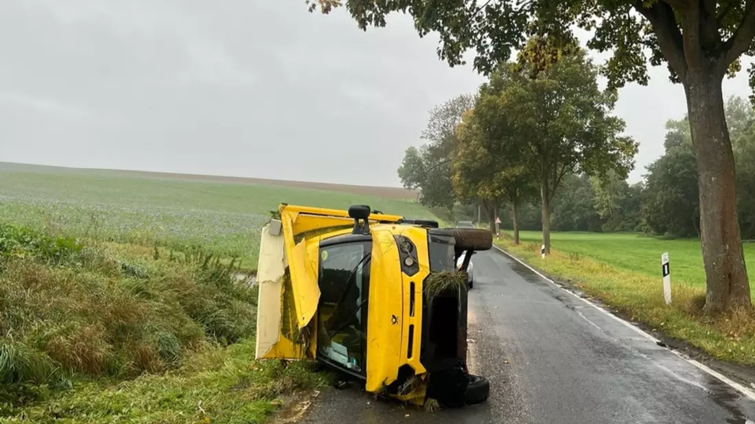 POL-HI: Verkehrsunfall fordert eine leichtverletzte Person - Bild: presseportal.de