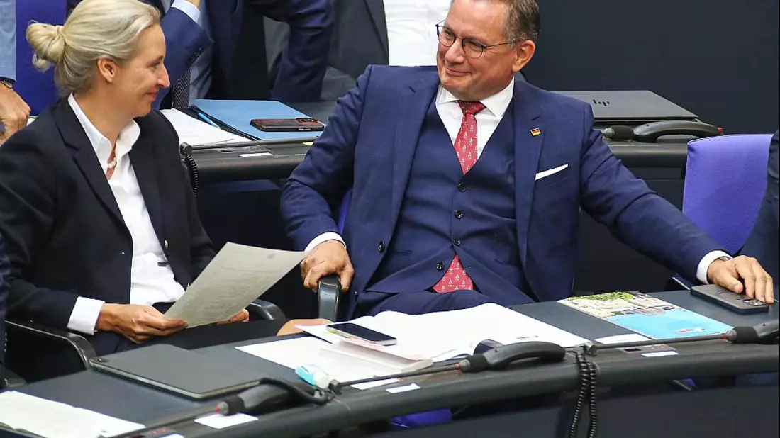 Alice Weidel und Tino Chrupalla (Archiv) - Bild: über dts Nachrichtenagentur