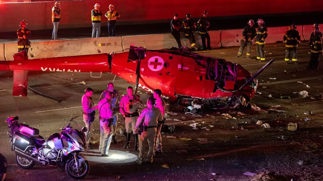 Die Untersuchung der Unfallursache läuft. - Bild: Paul Kitagaki Jr./ZUMA Press Wire/dpa