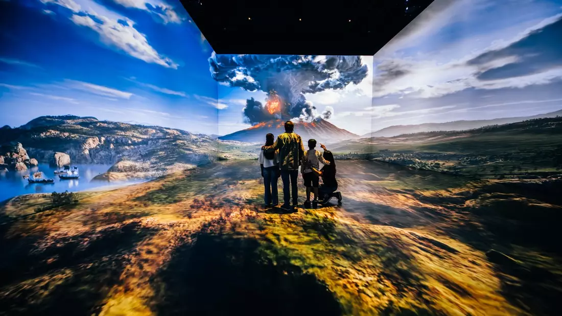Immersive Ausstellung / DIE LETZTEN TAGE VON POMPEJI - Bild: presseportal.de