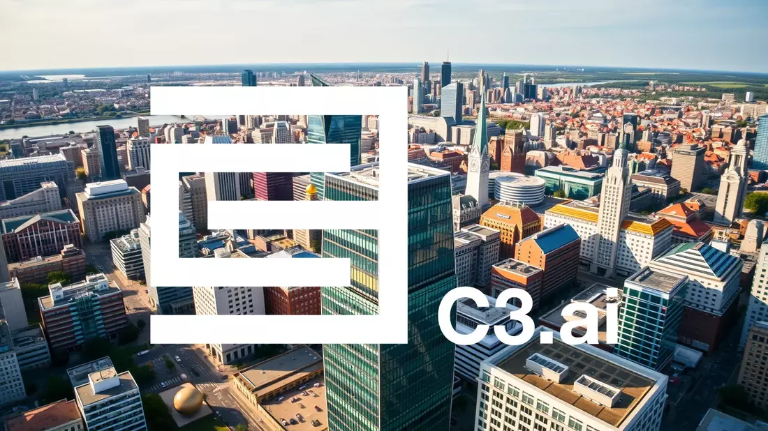 C3.ai Stock: Navigating a Crossroads of Promise and Peril Illustration mit AI erstellt übermittelt durch boerse-global.de