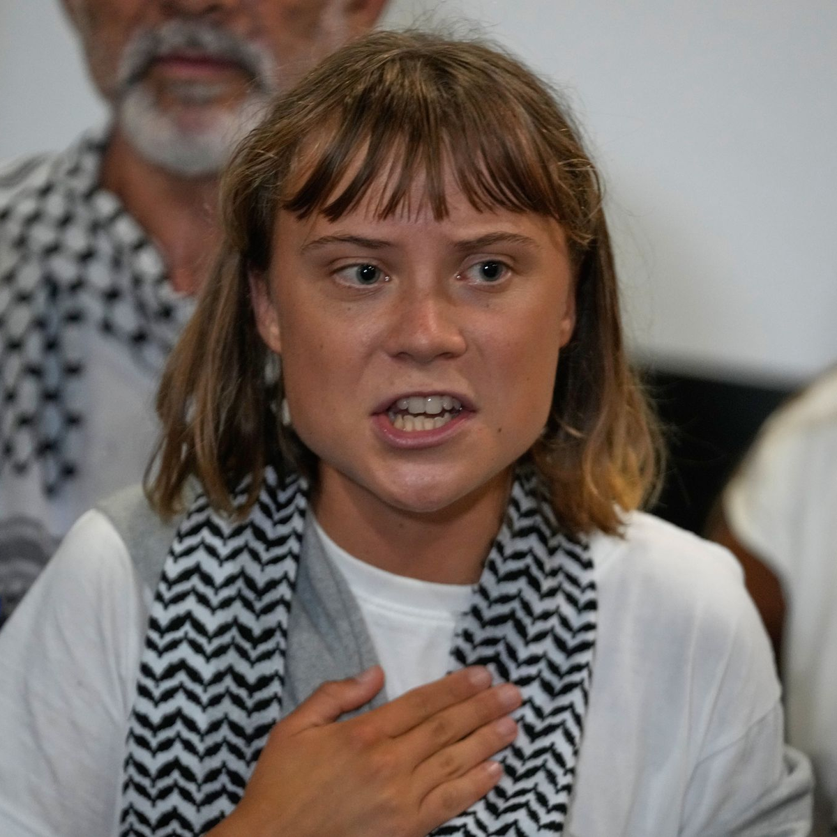 Greta Thunberg keilt gegen US-Präsident Trump. (Archivbild) - Foto: Petros Giannakouris/AP/dpa