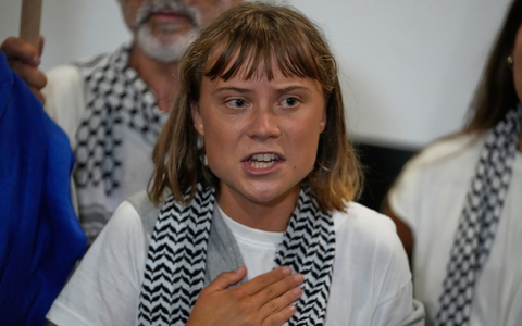 Greta Thunberg keilt gegen US-Präsident Trump. (Archivbild) - Foto: Petros Giannakouris/AP/dpa