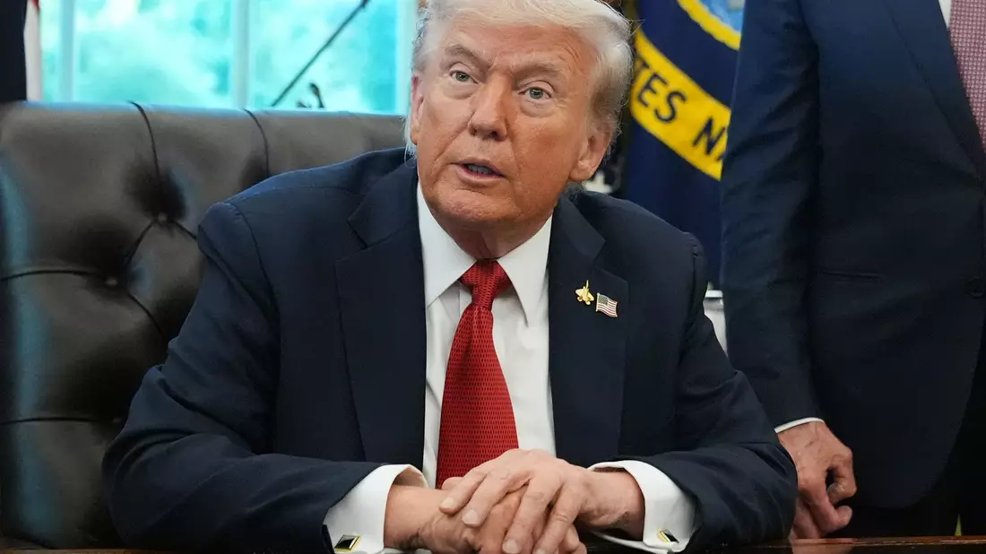 Zuvor hatte Trump der Schwedin vorgeworfen, ihre Aggressionen nicht im Griff zu haben. (Archivbild) - Bild: Jacquelyn Martin/AP/dpa