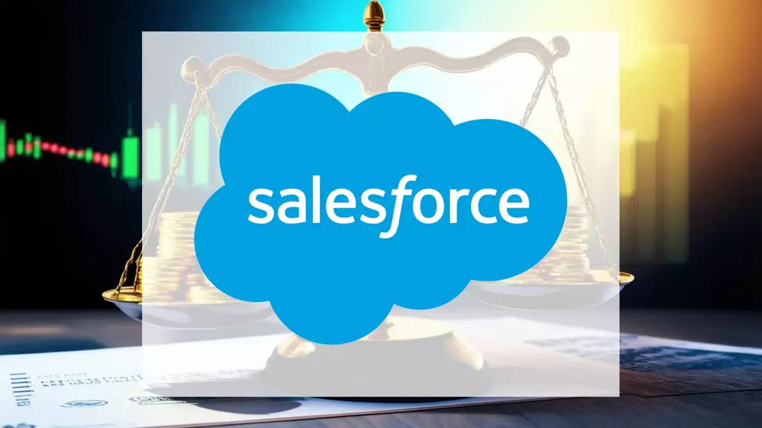 Salesforce Faces Critical Juncture Amid Security Crisis and AI Push Illustration mit AI erstellt übermittelt durch boerse-global.de
