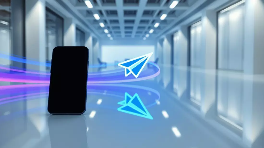 Telegram X: Minimalistische Alternative kämpft ums Überleben Illustration mit AI erstellt übermittelt durch boerse-global.de