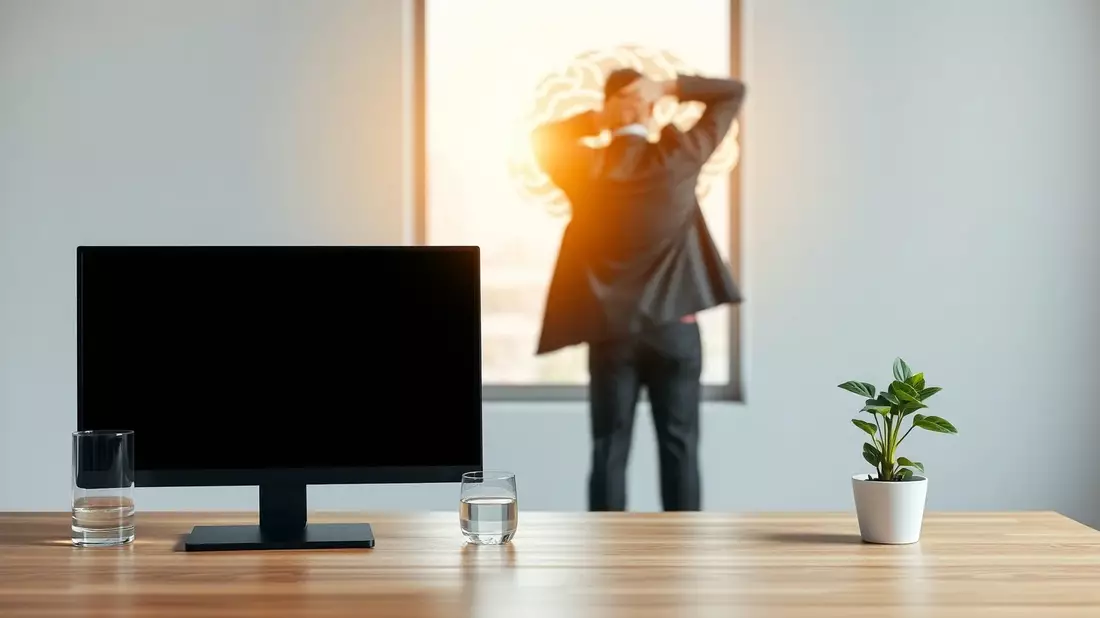 Sitzen tötet das Gehirn: Zehn Stunden als kritische Grenze Illustration mit AI erstellt übermittelt durch boerse-global.de