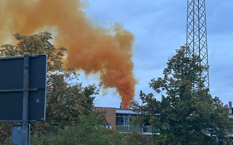 Bei Aschaffenburg lief ein großer Feuerwehreinsatz. - Foto: Ralt Hettler/dpa
