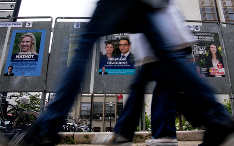 Schon im November könnte es Neuwahlen in Frankreich geben (Archivbild). - Foto: Christophe Ena/AP/dpa