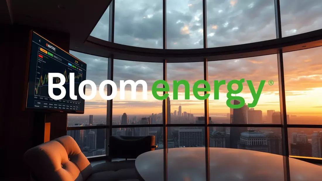 Bloom Energy Shares Face Test After Stellar Rally Fueled by AI Demand Illustration mit AI erstellt übermittelt durch boerse-global.de