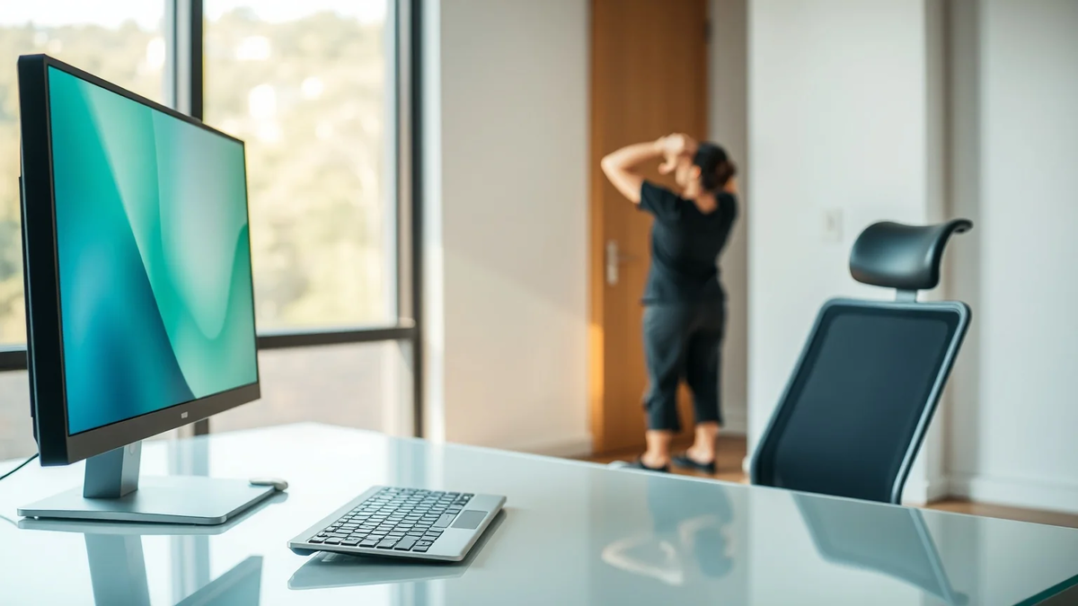 Bürogymnastik: Vier Übungen gegen den Sitzmarathon - Foto: über boerse-global.de