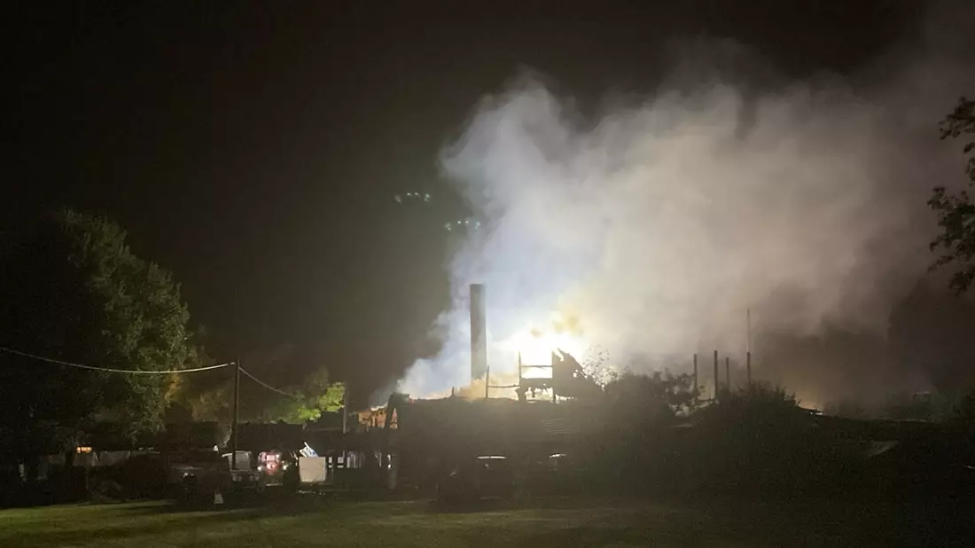 FW-DO: FW-DO: Ergänzung zur Meldung Brand eines landwirtschaftlichen Anwesens in Dortmund - Erneuter Brand in der Nacht - Bild: presseportal.de