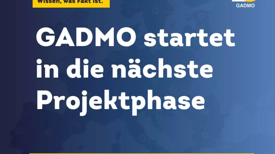 Wissen, was Fakt ist: GADMO startet in die nächste Projektphase mit erweitertem Angebot - Bild: presseportal.de