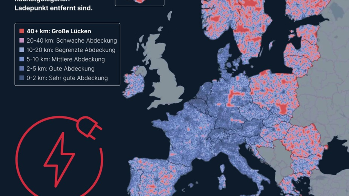 E-Auto-Ladenetz: Europa verfehlt 2030-Ziel um 74 % [Studie] - Foto: presseportal.de